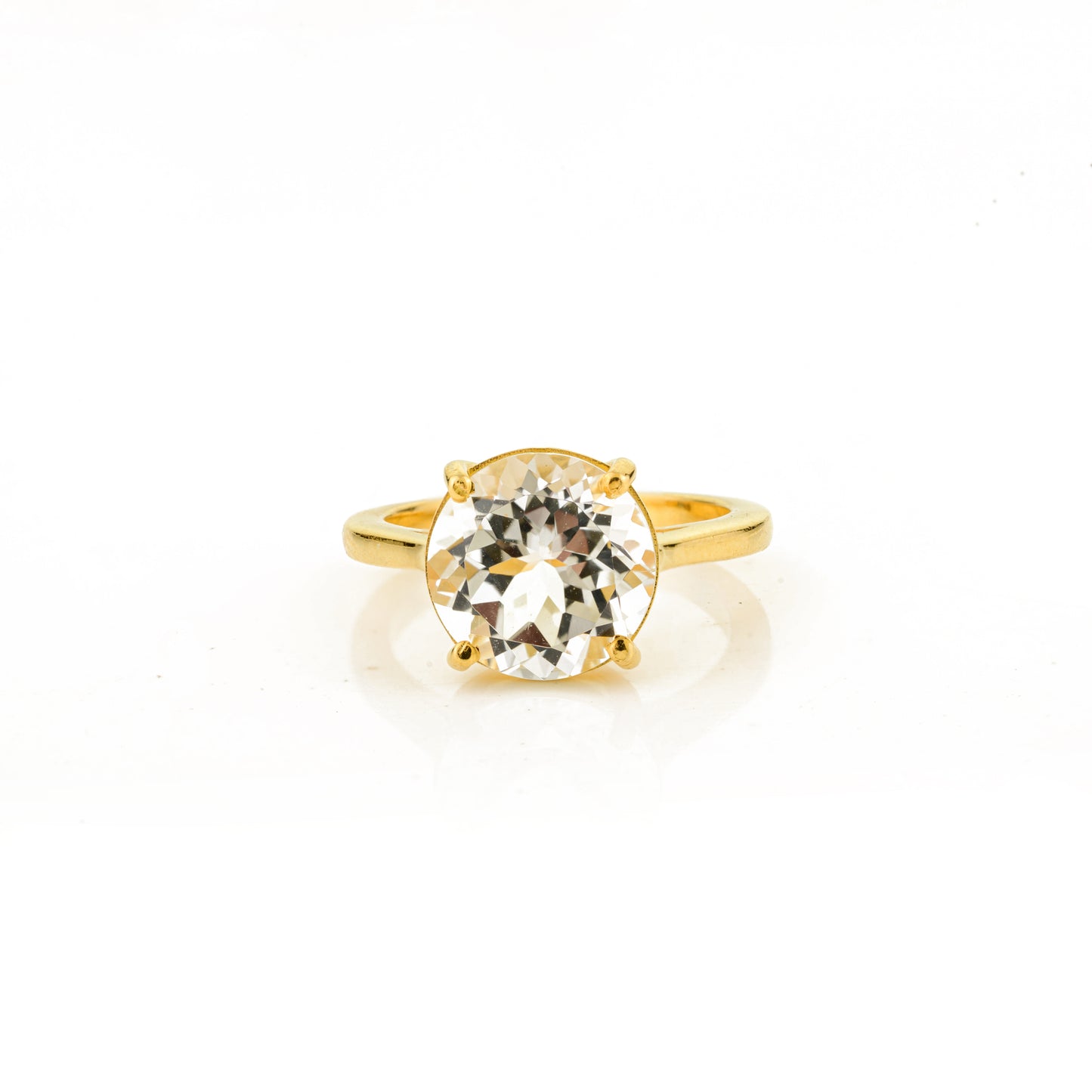 Aria Ring - White Topaz