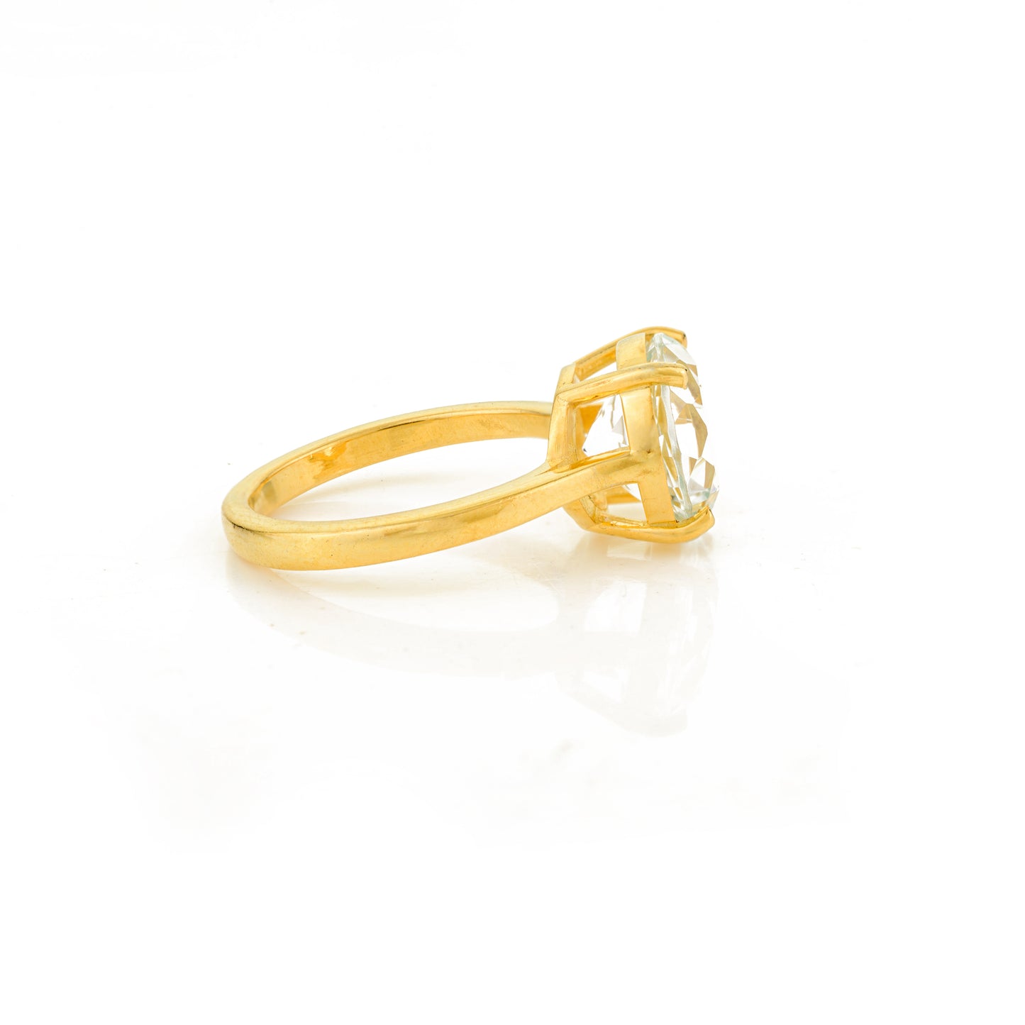 Aria Ring - White Topaz