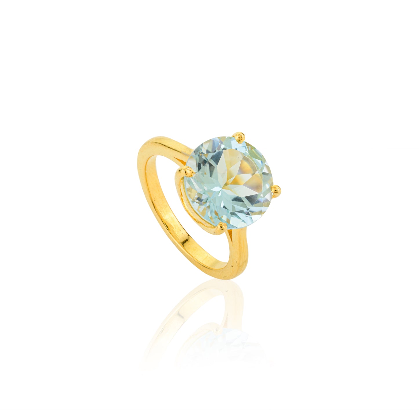 Aria Ring - Blue Topaz