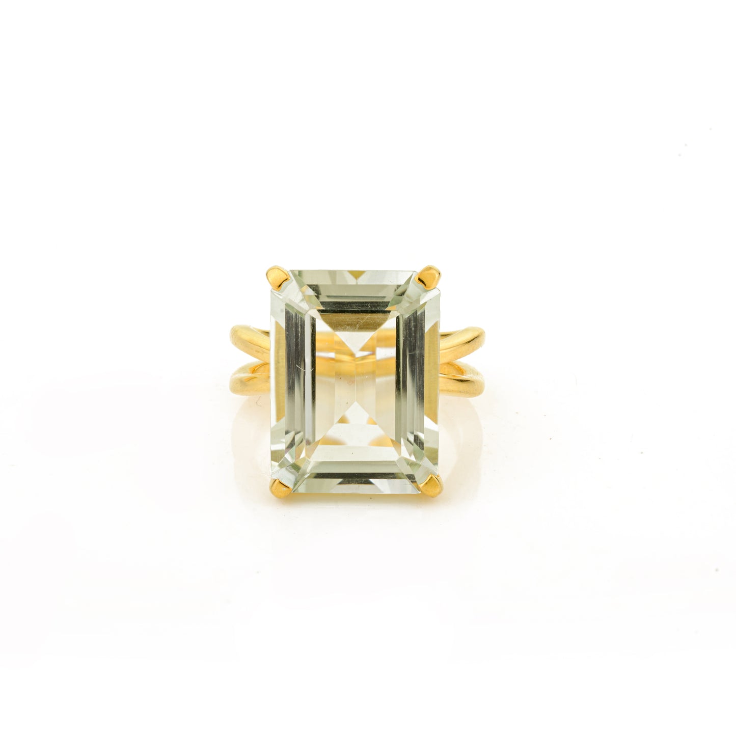 Cassia ring - Green Amethyst