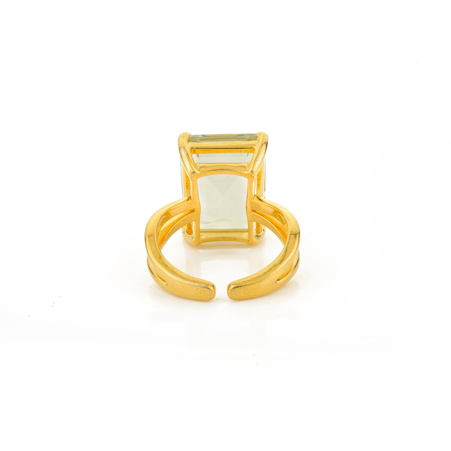 Cassia ring - Green Amethyst