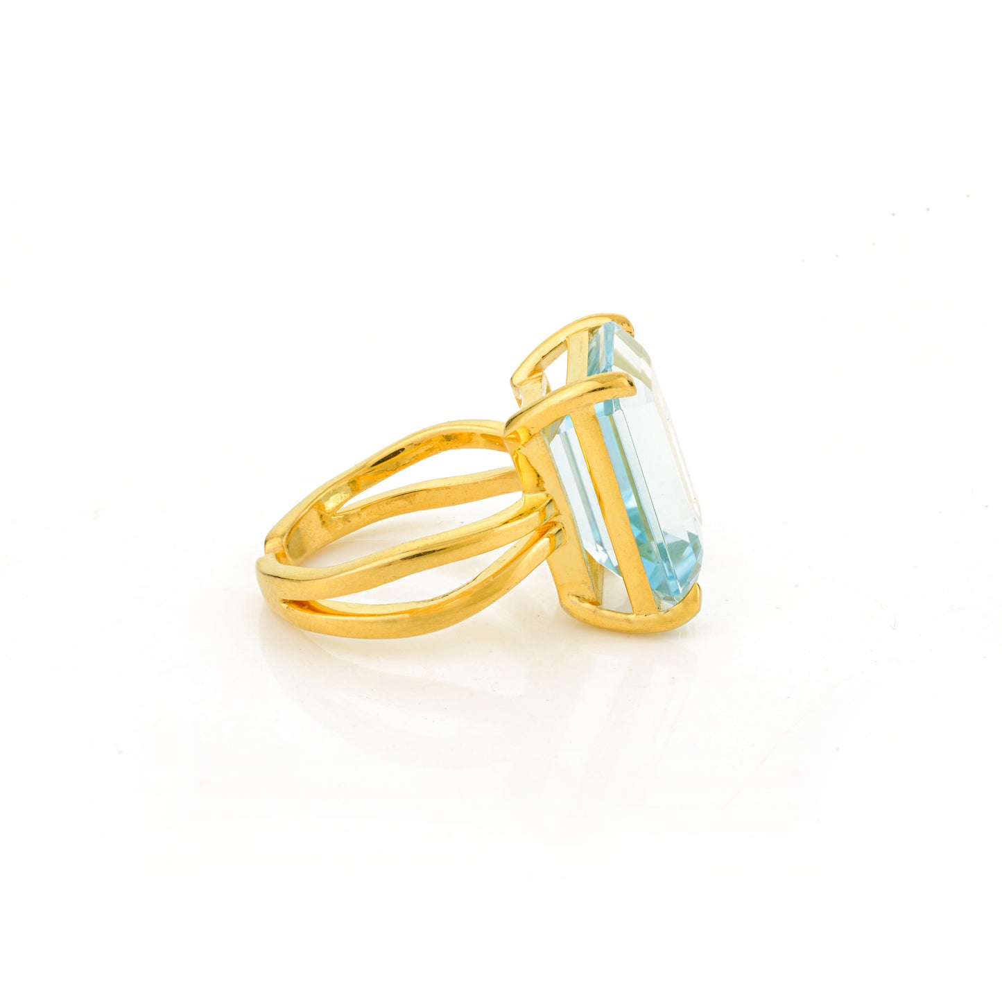 Cassia ring - Blue Topaz
