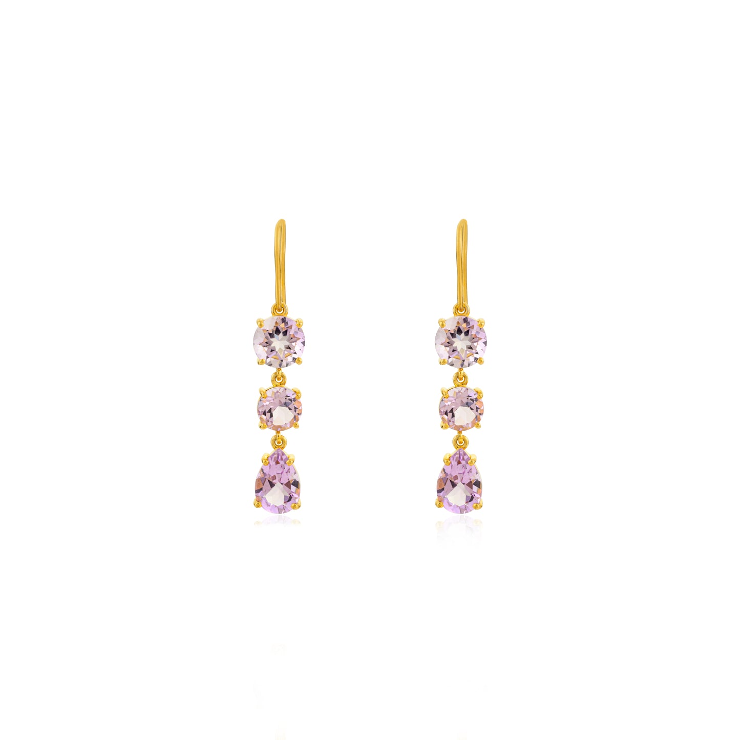 Trinity - Pink Amethyst
