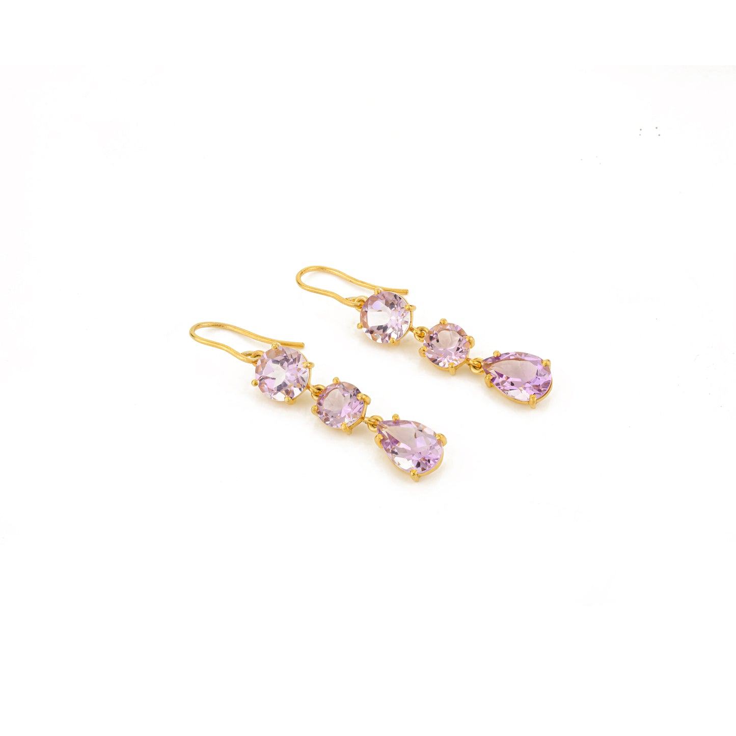 Trinity - Pink Amethyst