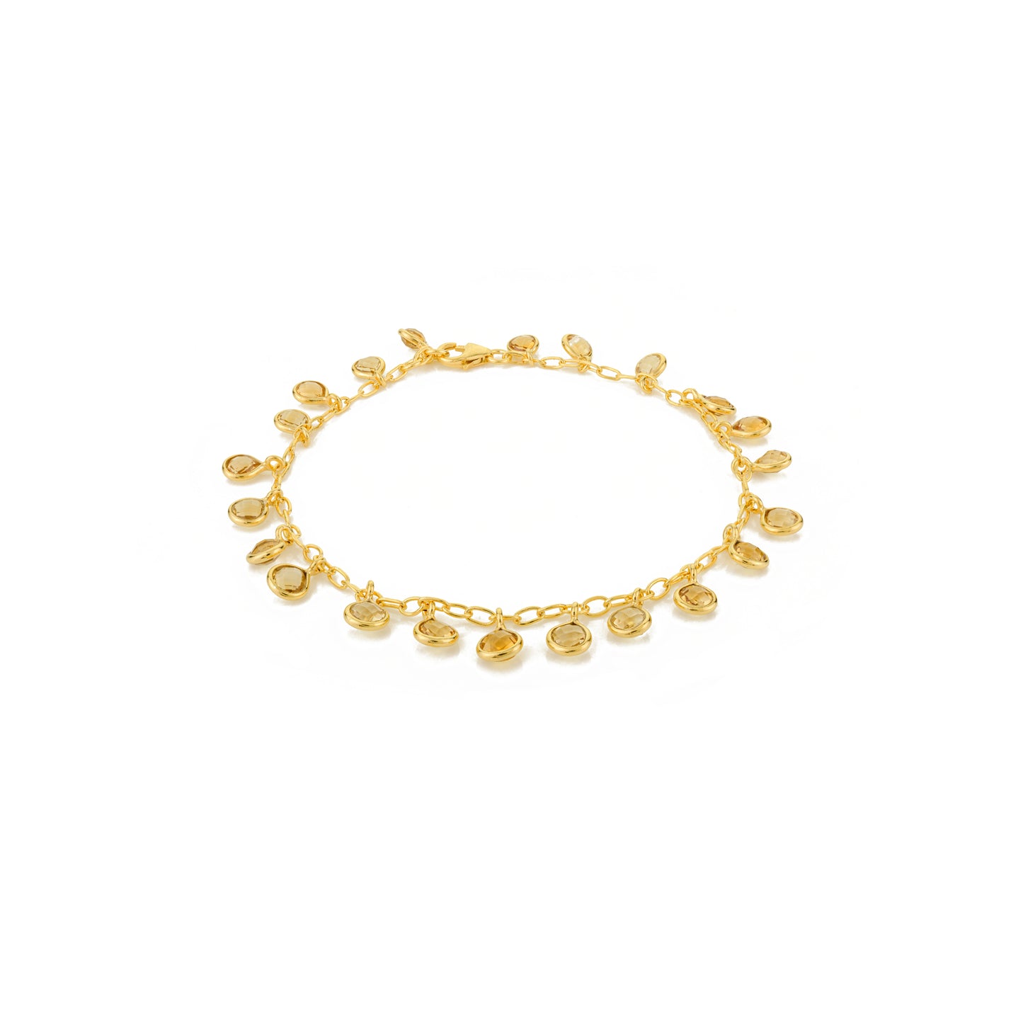 Gocce Bracelet - Citrine