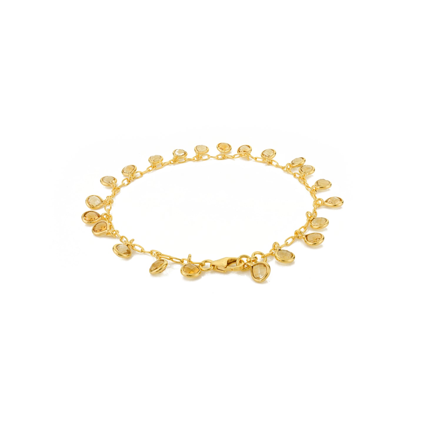 Gocce Bracelet - Citrine