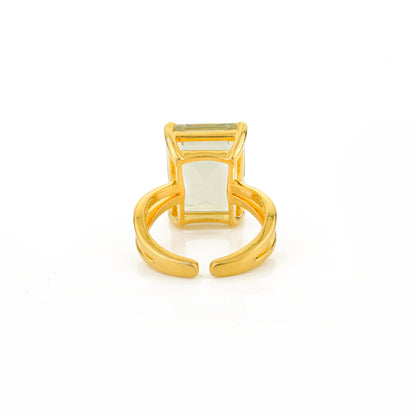 Cassia ring - Green Amethyst