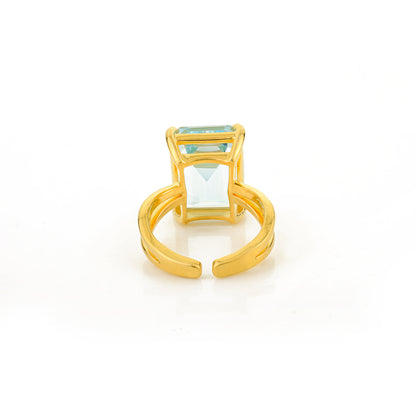 Cassia ring - Blue Topaz