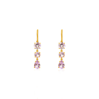 Trinity - Pink Amethyst