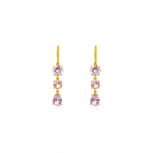 Trinity - Pink Amethyst