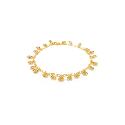 Gocce Bracelet - Citrine