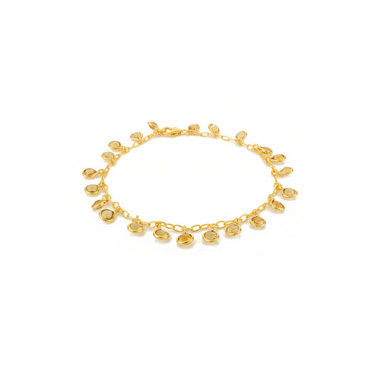 Gocce Bracelet - Citrine