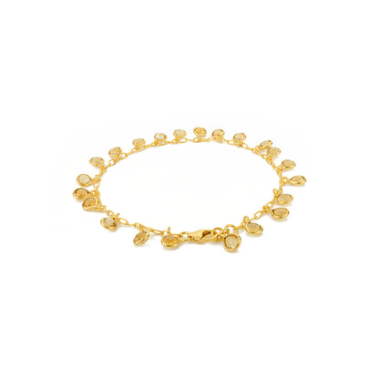 Gocce Bracelet - Citrine